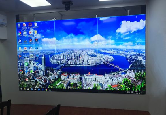 柳州劳动保障监察支队-电子无缝拼接屏