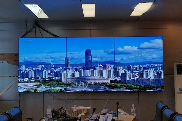 台儿庄水务局-会议室大屏