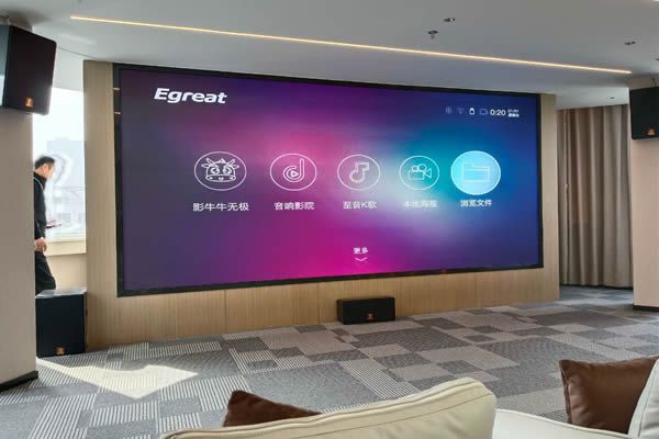 直播室背景墙设计，可以使用LED显示屏吗