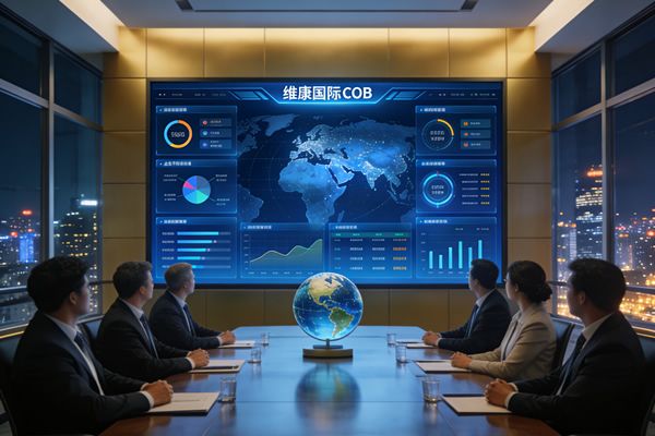 全球经济穿越迷雾，维康COB显示屏赋能企业数字化转型