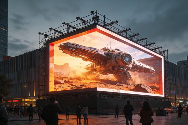 爆款裸眼3D背后：维康国际LED显示屏技术打造城市网红新地标