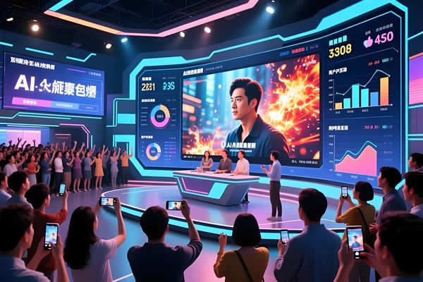 AI短剧爆火全民追捧！LED显示屏重构虚拟演播，维康国际引领内容生产新变革