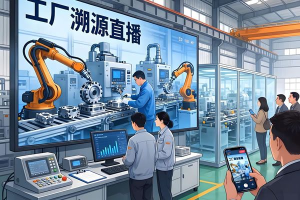 “工厂溯源直播”成风口！LED显示屏重构生产营销链路，维康国际助力制造企业破圈