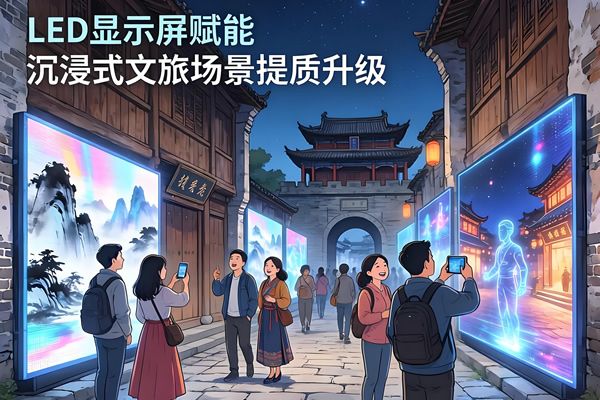 2026文旅融合新风口！LED显示屏赋能沉浸式文旅场景提质升级